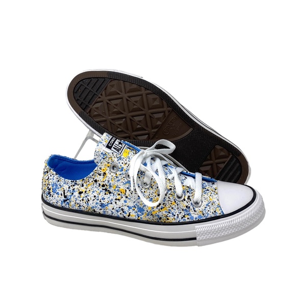 Converse Chuck Taylor All Star Ox Paint Splatter Women's Low Top Canvas A00469F - Picture 3 of 10